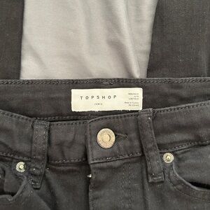 Topshop Skinny Jean - Black W26